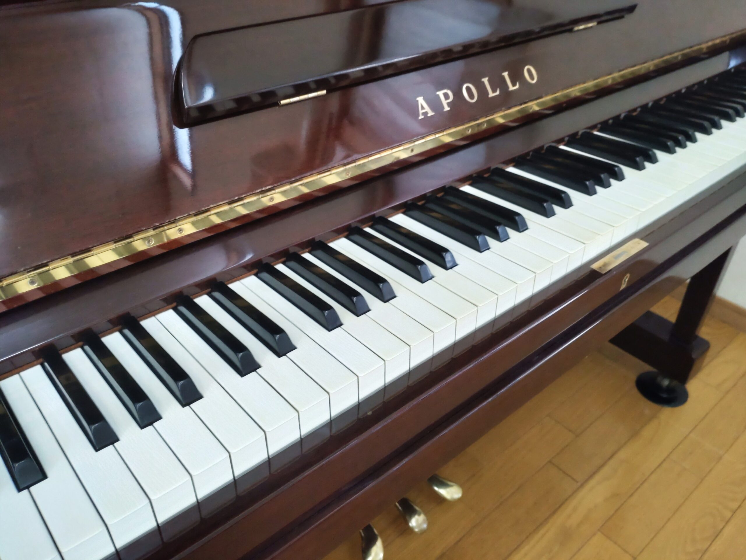 アポロピアノA360です。（総アグラフ・象牙鍵盤）希少品 - ピアノ